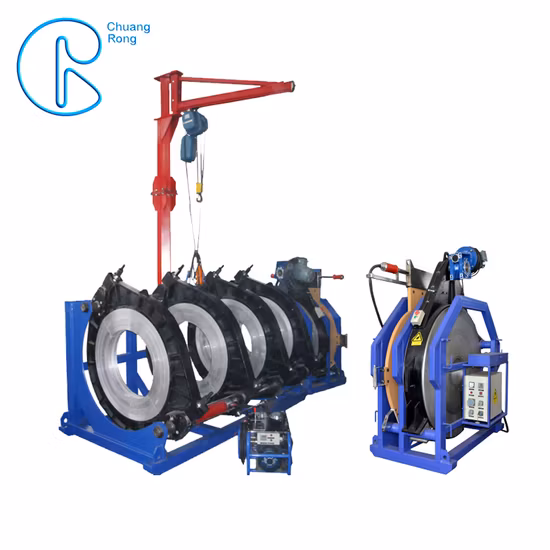 Saldatrice di testa per tubi gas in plastica Crdh 630
