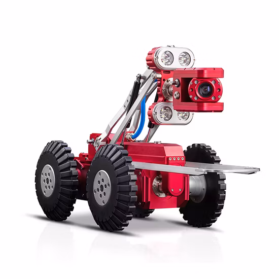 Crawler per ispezione di condutture CCTV per l'ispezione della linea principale sotterranea DN300-DN1000