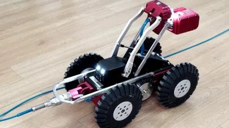 Pan Tilt Zoom Endoscopio industriale Pipeline CCTV Ispezione Robot Camera Prezzo